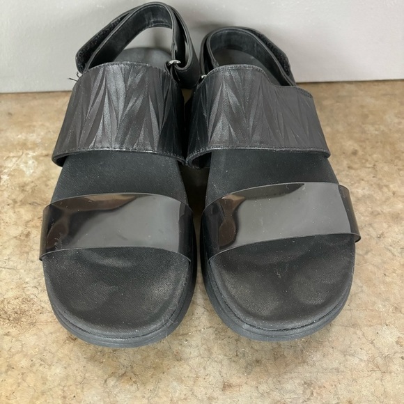 Vionic Karleen Black Sandals Size 9 - Picture 1 of 12